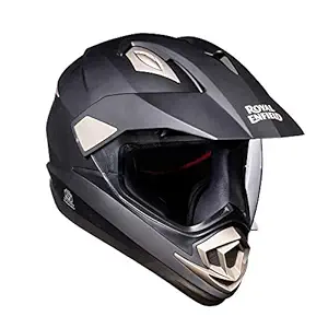 Royal Enfield ABS Full Face Helmet (Matt Black Large-58 cm |RRGHEM000361)