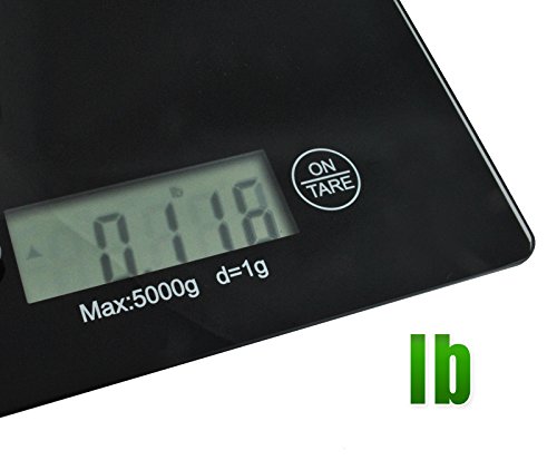 Waage Elektronische Küchenwaage Digital-Waage 5KG 5000g/1g Briefwaage Slim Neu #1158 - 9