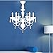 Produktbild Chellonm Pendelleuchte Wandaufkleber Wunderschöne Licht Vinyl Aufkleber Kronleuchter Wandtattoo Tapete Poster Diy Wohnkultur   57 * 69 Cm