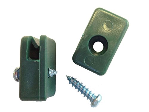 Spanndrahthalter PVC 30 Stk inkl. Bohrschrauben