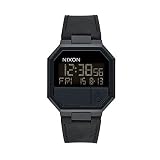 Nixon Herrenuhr Digital Quarz mit Lederarmband – A944001-00