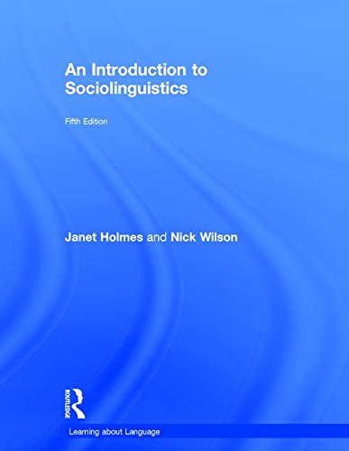 Book's Cover ofAn Introduction to Sociolinguistics