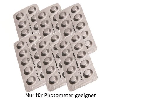 60 Photometer / Scuba Testtabletten freies Chlor DPD1
