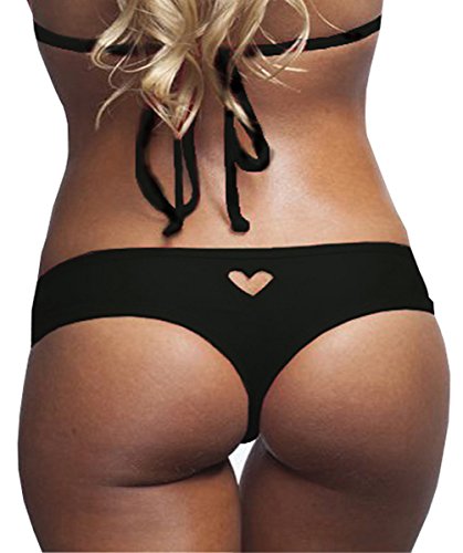 Süße kleine herzförmige Hohl kleine Kurzschlusshosen Bikini Shorts - 3