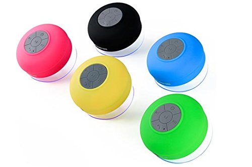 Splash Tunes Shower Speaker - Waterproof Bluetooth Shower Speaker  Portable  Hands-Free  Wireless  Water Resistant  Shower Speaker with Built-in Mic a