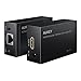 Produktbild AUKEY HDMI Extender 1080P über Single RJ45 CAT5e CAT6 Ethernet Kabel 60M HDMI Verlängerung mit Sender + Empfänger unterstützt PC / DVD / PS4 / Laptop / Satellit Box und mehre Geräte