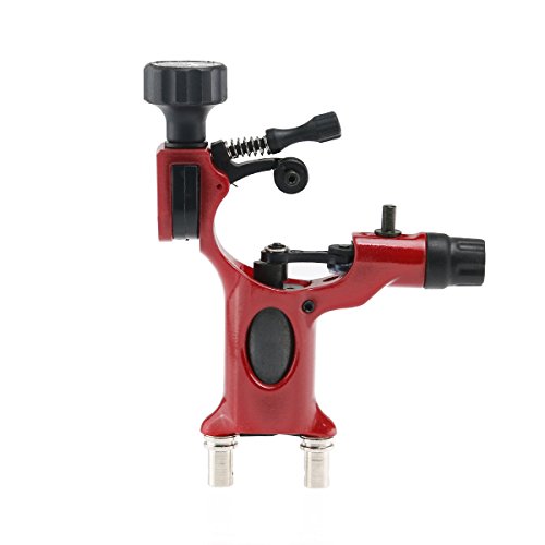 Foxnovo Professionelle Dragonfly Rotary Motor Tattoo Maschinengewehr Liner Shader (rot)