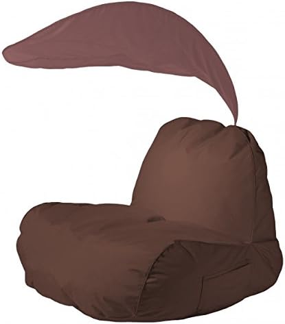 beanbag chair beanbags Modern Soft with sonnenschirn Indoor and Outdoor Robust Brown