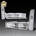 Produktbild honor JD 97–01 Jeep Cherokee Chrom transparent Bumper Lichter + Signal Ecke Drehen Lampen