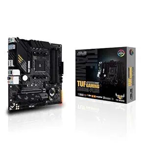 ASUS TUF Gaming B550M-PLUS AMD AM4 (3rd Gen Ryzen Micro ATX Gaming Motherboard (PCIe 4.0, 2.5Gb LAN, BIOS Flashback, HDMI 2.1, USB 3.2 Gen 2, Addressable Gen 2 RGB Header and Aura Sync)