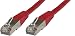 Produktbild Microconnect b-sftp601r 1 m CAT6 S/FTP (STP) rot – Netzwerk-Kabel (RJ-45, RJ-45, männlich/männlich, CAT6, S/FTP (STP), rot)