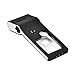 Price comparison product image Idealeben 3X 10X 60X Mini Handheld Reading Magnifier Small Portable Illuminated Magnifying Glass Jewelers Loupe with UV Black Light for Coin and Stamp Appraisal Counterfeit Detection (3 Button Batteries, Black)