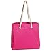 Produktbild Strandtasche Pink mit Kordelhenkel 45 x 18 x 35 cm