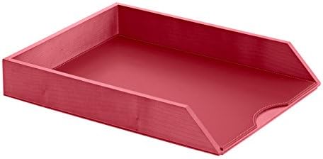 Paper storage compartment "Romano" Cherry Red-perfect for organising your desk and chices Design-A Great Christmas Gift!