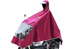 sanjianke-fs Multifunctional Rain Poncho Raincoat, Universal Waterproof Mobility Scooter Cape Cover, Outdoor Reusable Rain Cover for Outdoor Activities,Hiking Cycling