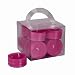 Produktbild 96 Teelichte Ø 38 mm · 18 mm fuchsia in Polycarbonathülle, durch