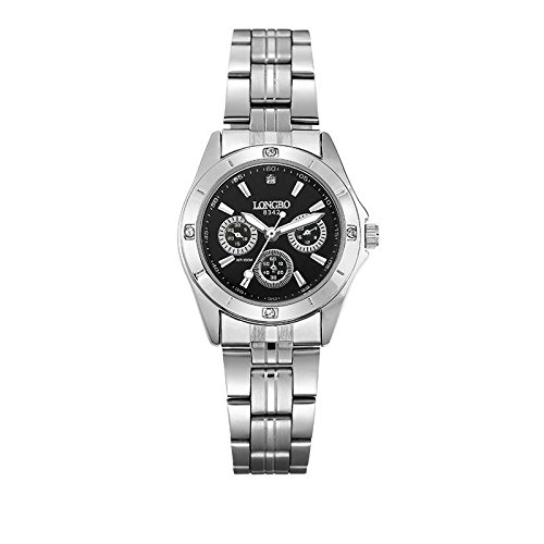 Liyongdong Six Pin Strips Male Students And Three Eye Quartz Water Resistant Timepiece , B