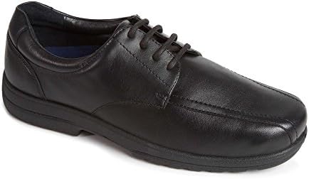 Padders Plus Men's Leather Shoe 'Dexter' | Plus+ Range For Extra Width &amp; Depth | Dual Fit System | Ultra Wide H-K Fit | 30mm Heel | Free Footcare UK Shoe Horn