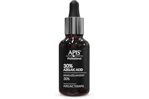 ‎APIS NATURAL COSMETICS Apis | Azelainsäure 30% AZELAIC TERAPIS | Antibakteriell | Entzündungshemmend | Peelinghemmend | Regenerierend | Reduziert Hyperpigmentierung | Akneanfällige Haut | Volumen 30 ml