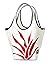 Produktbild 360° Picknicktasche Strandkorb, Wasserblume Rot, 40 x 35 x 19 cm, 26 Liter, 15433