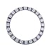 Produktbild DIYmall LED Ringlampe, 24 Bit, 24 x WS2812, 5050, RGB, mit integriertem Treiber, WS2812B
