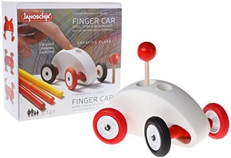 Car Finger Finger Car 903 – Creative Game, Wooden, Therapy, White