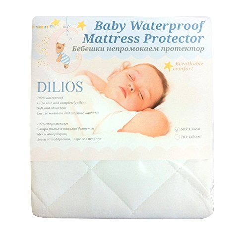 DILIOS 919992 Kinder Matratzenschoner, 60 x 120 cm