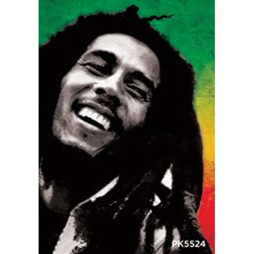 Preisvergleich Produktbild Bob Marley - Schlüsselanhänger Music (in 4 x 9 cm)