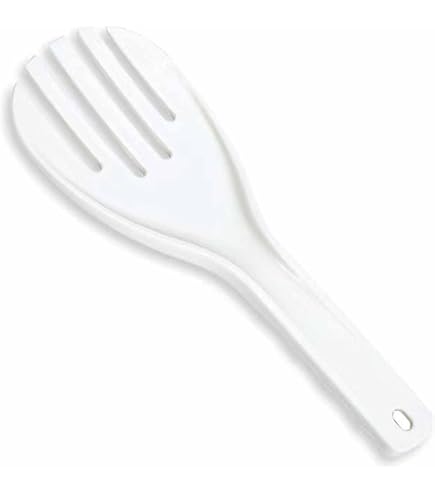 Rice Paddle Plastic - Non Stick Rice Spatula For Kitchen - Serving Rice Spoon Paddle - Rice Scooper, Cooking Utensil For Multicooker, 6 Pcs