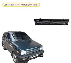 Auto_Smart_Look Car Plastic Front Grill for Maruti Suzuki Car 800 Type-3
