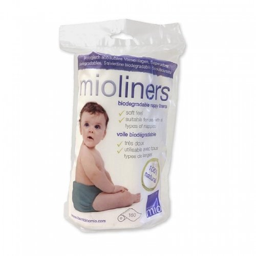 Bambino Mio Biodegradable Nappy Liner TRIPLE pack
