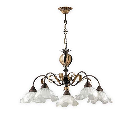 Preisvergleich Produktbild Jupiter 728 MT-5 - Hängender Kronleuchter METRO 5xE27 / 60W / 230V