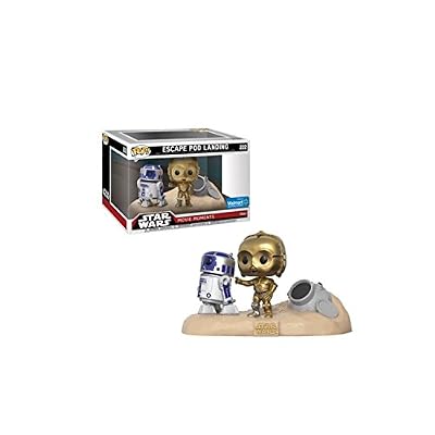 Star Wars Funko Figurine Pop R2-D2 & C-3PO dans le désert