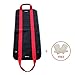 Produktbild Zay Portable Brennholz Aufbewahrungstasche Large Volume Canvas Logging Tasche Hot Wood Arrangement Paket Einkaufstasche with1 Paar Handschuhe