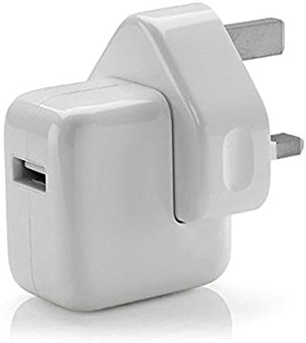 APPLE A1357 TRAV CHARGER HEAD  USB OUTPUT 2100mA WHITE UK