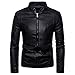 Produktbild Oasics Fashion Herrenjacke Mantel Herbst und Winter warm Casual Leder Reißverschluss langärmeliges Jackenhemd M-9XL