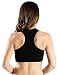 Soft French Terry Nursing Sleep Bra for Maternity / Breastfeeding (Medium, 2 Pack, Black/Nude)