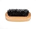 Kent Brushes Natural Black Bristle Nail Brush in Beechwood