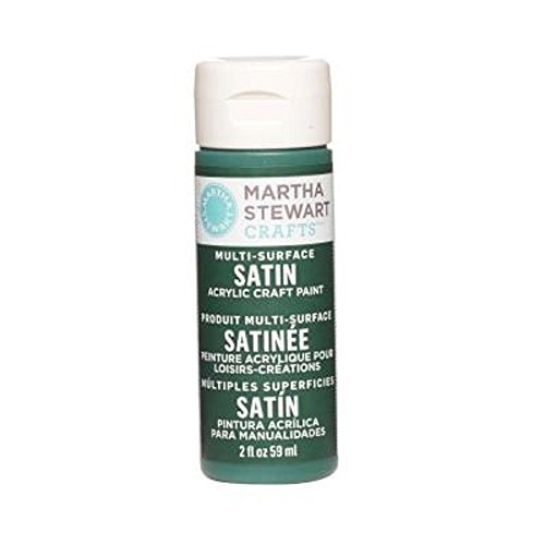 Martha Stewart Satin Acrylic Craft Paint 2oz-Seaweed