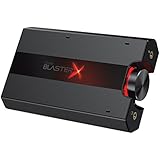 Creative Sound BlasterX G5 7.1 HD Audio External Sound Card and Headphone Amplifier for Windows PC, Mac, PS4 - Black