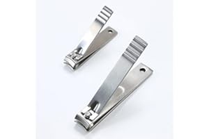 OTTO HERDER MANICURE 2 Professionnel Coupe-ongles En Jeu inoxydable droit 8 cm/5,5 cm