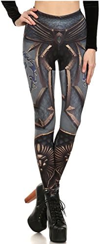 Blidece Women's Gym Stretch Leggings Tights High Waist Yoga Pants