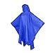 Produktbild LEBEXY XY Life Regenponcho Regencape Regenmäntel Fahrrad Wandern Regen Poncho Cape mäntel mit Kaputze Atmungsaktiv kann als Picknickdecke Stranddecke und Plane für Camping Damen Herren