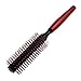 Sourcingmap Plastic Flexible Curly Hair Roll Brush Comb, Red/ Black