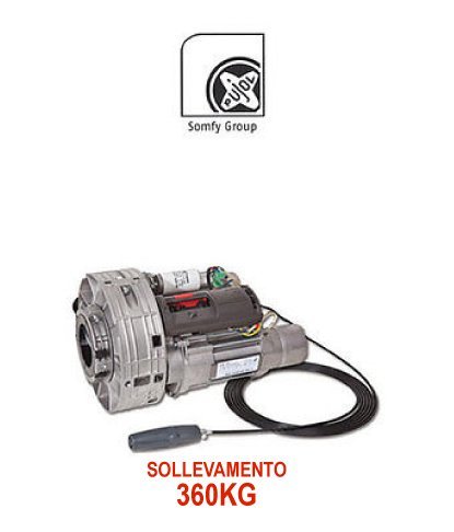 Motore per serrande Winner Pro 1200-240 BM 360Kg Pujol Somfy con elettrofreno