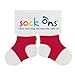 Babies Sock Ons 1 x Navy & 1 x Red All Sizes Available (6-12mths)