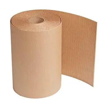 MARC Brown packing Corrugated roll, Cardboard roll 15M X 25 Inch 150 GSM