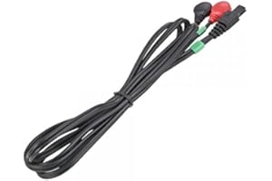 Compex eMS câbles pour électrodes, vert, cO2 601063-6 pins