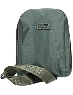 Umgehängt Mann ANTONIO BASILE grau Bandolier Tasche Flache VF136