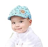 Malloom® Baby Kids Toddler Plaid Beret Cap Hat Cap (Blue)